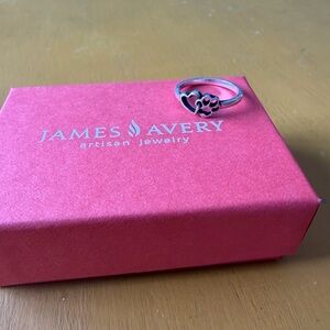 James Avery Furry Friends Heart Ring